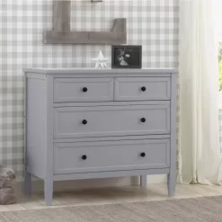 Delta Children Epic 3-Drawer Dresser, Grey