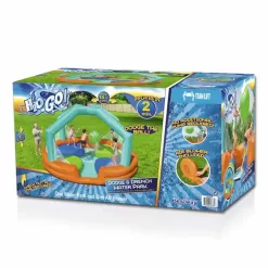 Bestway H2OGO! Dodge & Drench Kids Inflatable Water Park with Air Blower