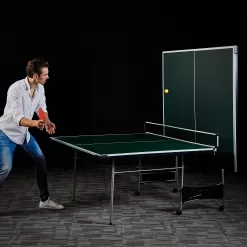 Lancaster 4 Piece Official Size Indoor Folding Table Tennis Ping Pong Game Table