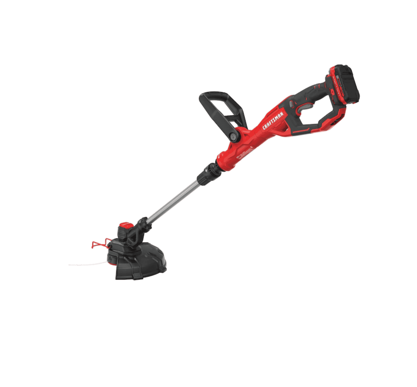 CRAFTSMAN CMCST900D1 WEEDWACKER V20 20-volt Max 13-in Straight Cordless String Trimmer Edger Capable (Battery Included) - Image 10