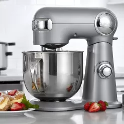Cuisinart Precision Master 5.5-Quart Stand Mixer, Brushed Chrome
