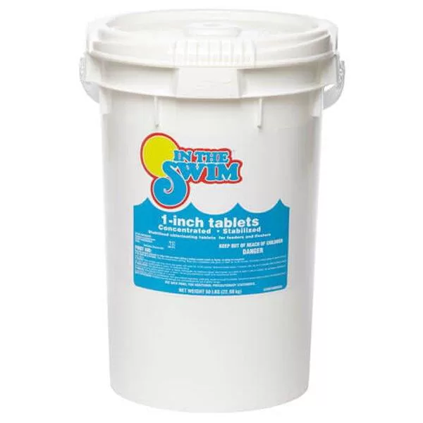 In The Swim 1 Inch Chlorine Tablets 50 lbs U001050050AE