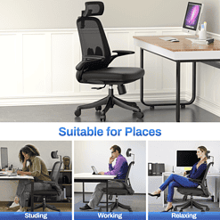 Alternative view of Famistar Ergonomic Mesh Office Chair, High Back Desk Chair
