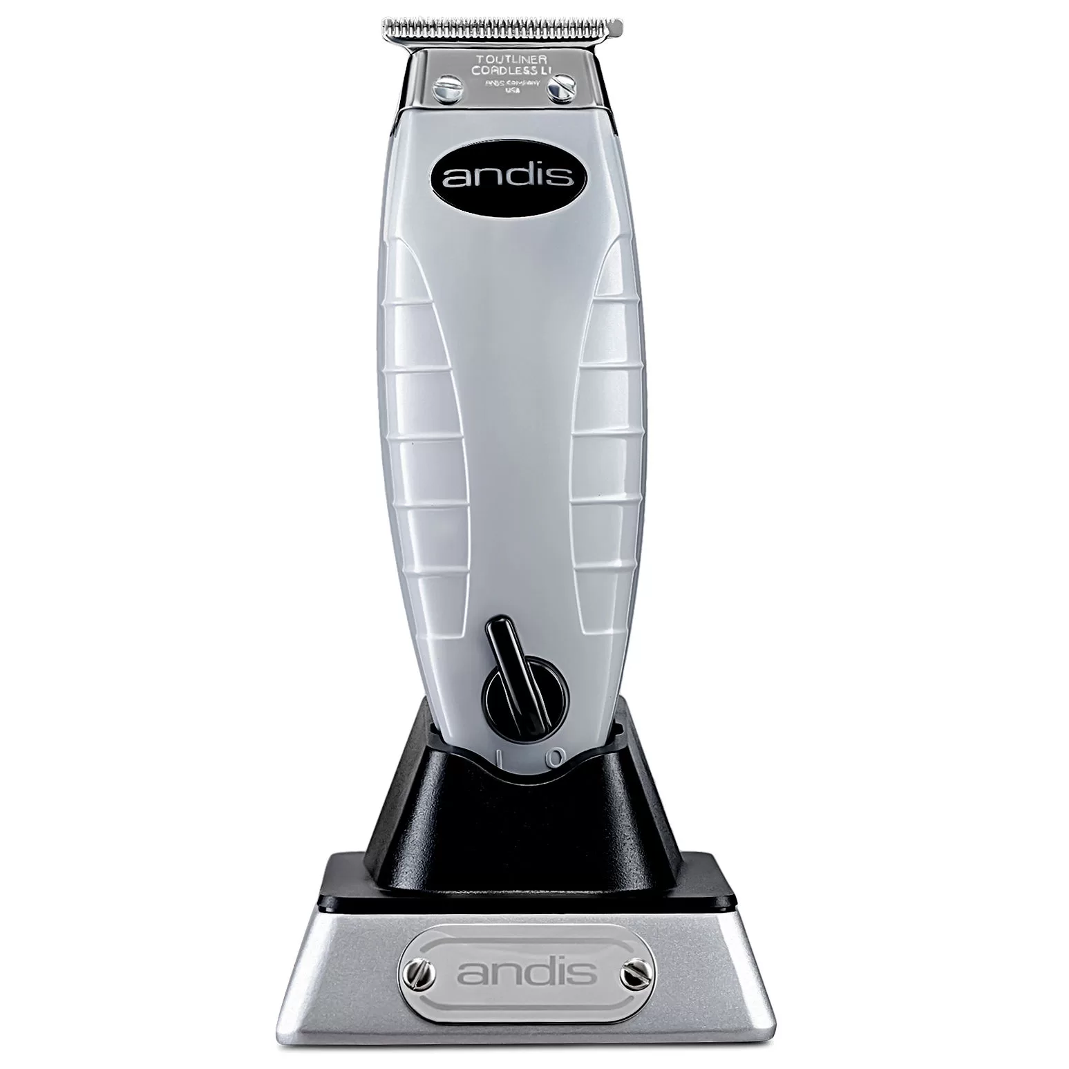 Andis Cordless T-Outliner Trimmer with BeauWis Blade Brush