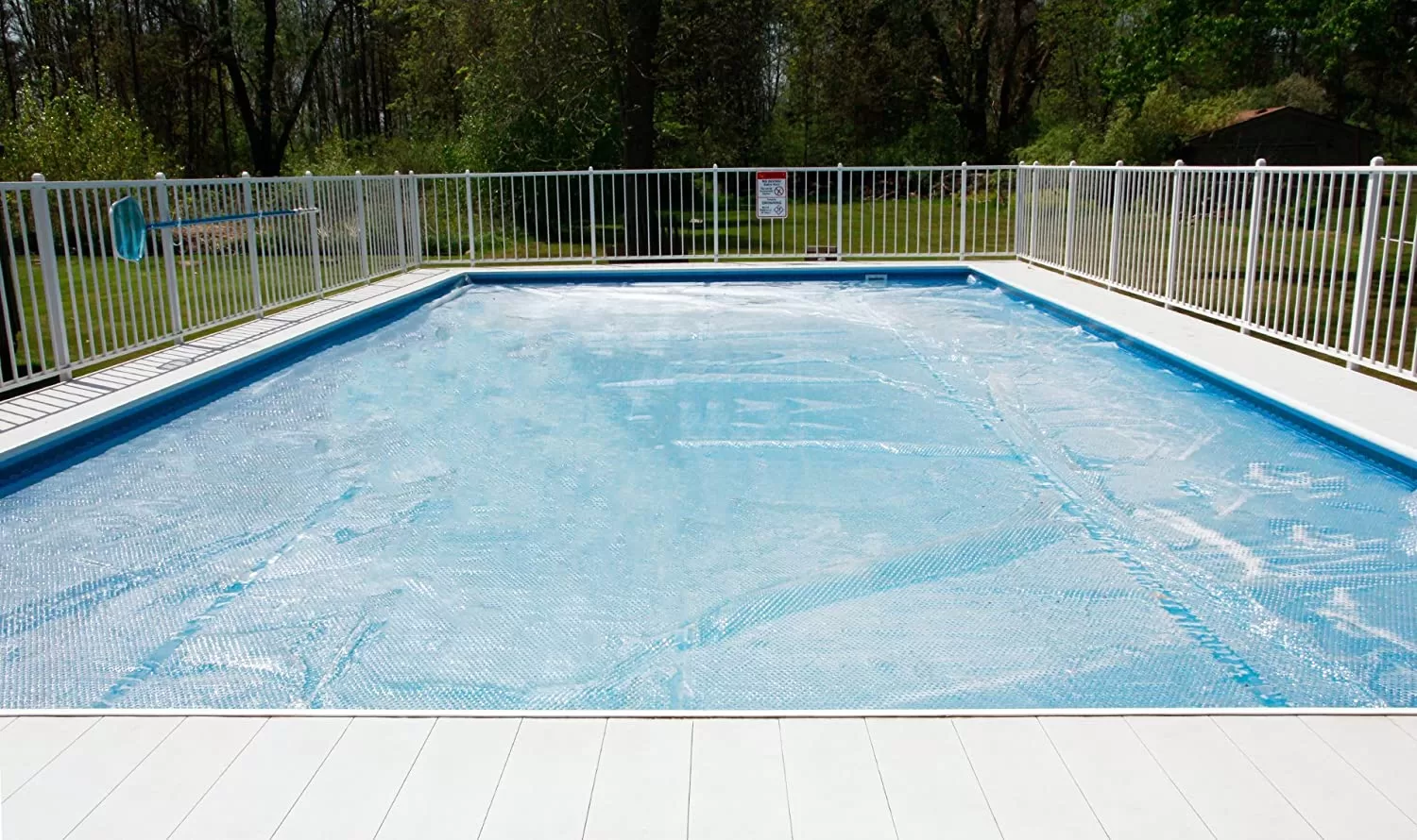 Sun2Solar 16' x 36' Rectangle 1200 Series Clear Solar Pool Cover
