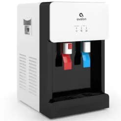 Avalon Countertop Self Cleaning Touchless Bottle less Water Cooler Dispenser, White