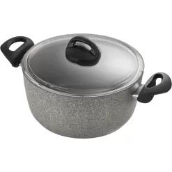 Ballarini Parma 10-Piece Aluminum Ceramic Nonstick Cookware Set in Gray