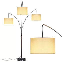 Brightech 84-in Oil Brushed Bronze Multi-head Floor Lamp