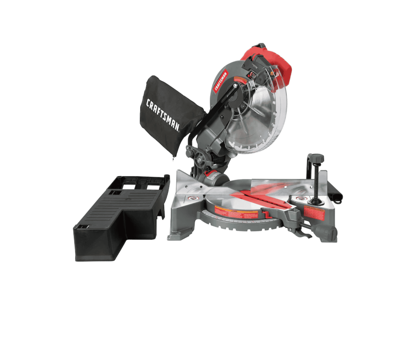CRAFTSMAN Miter Saw CMXEMAR120 10-in Single Bevel Folding Compound Corded