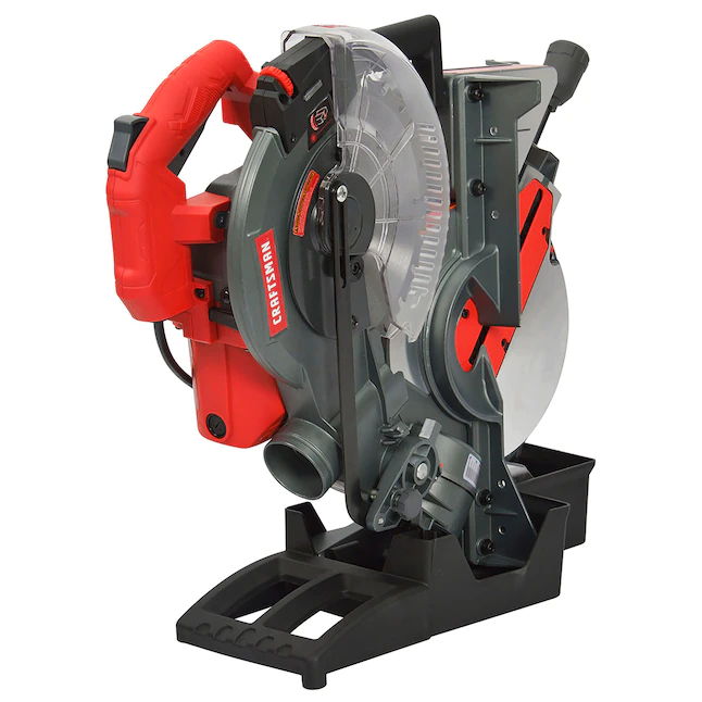CRAFTSMAN Miter Saw CMXEMAR120 10-in Single Bevel Folding Compound Corded - Image 11