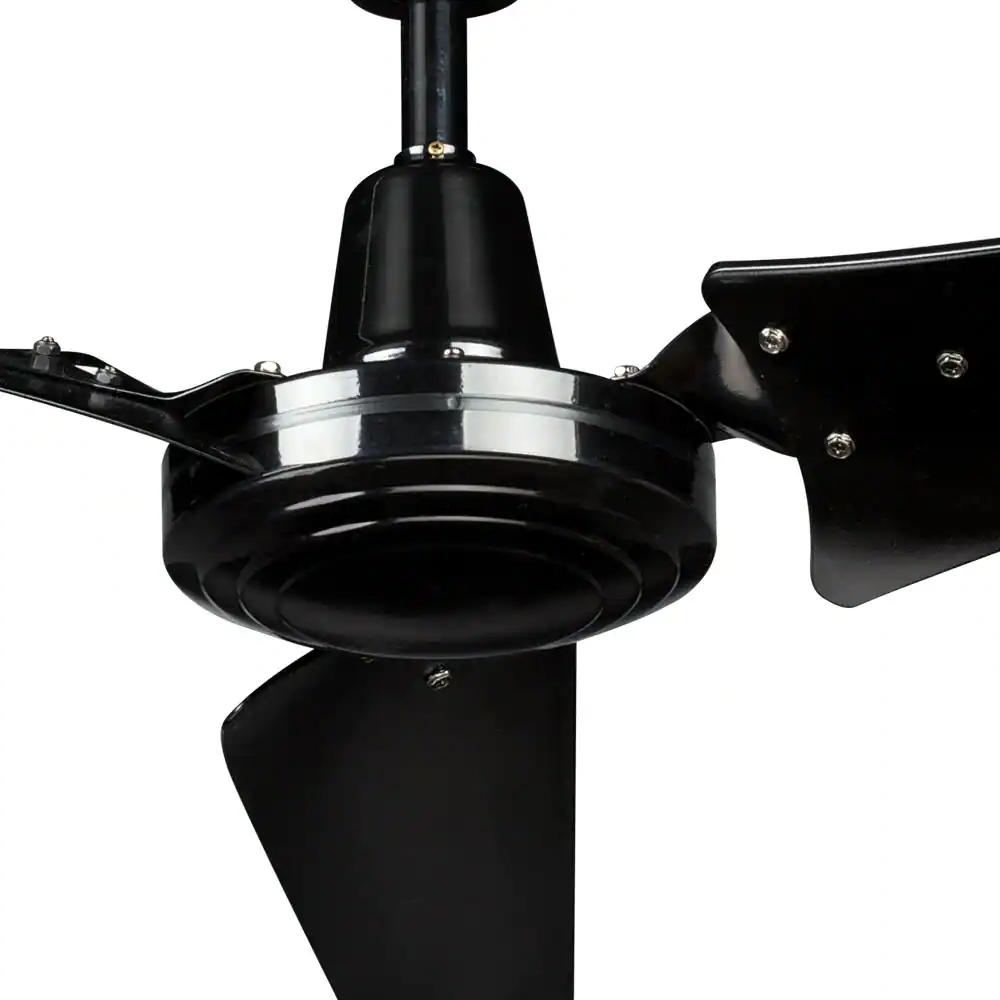 Hampton Bay 60-inch Indoor/Outdoor Black Ceiling Fan