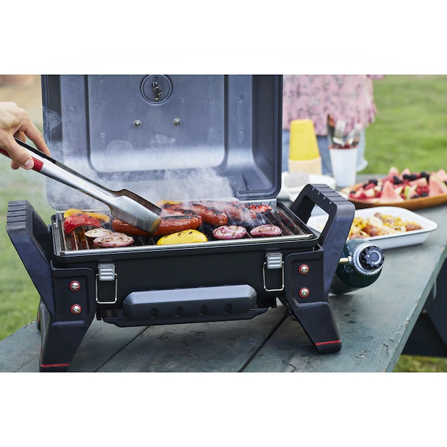 Char-Broil Grill2Go 200-Sq in Grey and Black Portable Gas Grill - Image 8