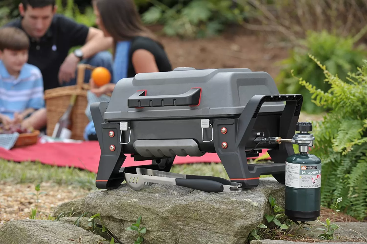 Char-Broil Grill2Go 200-Sq in Grey and Black Portable Gas Grill - Image 10