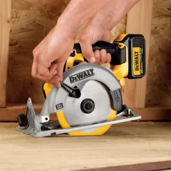 DEWALT DCS391B 20-Volt MAX Cordless 6-1/2 in. Circular Saw with (1) 20-Volt Battery 4.0Ah & Charger