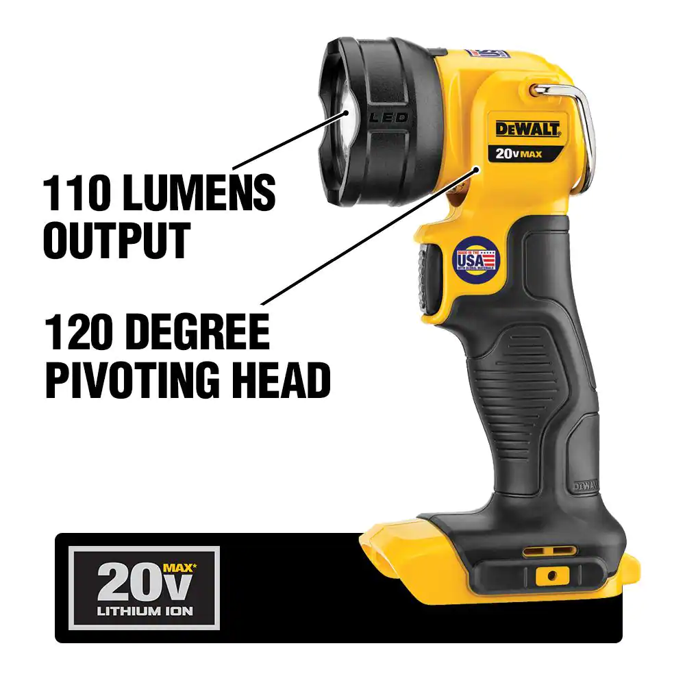DEWALT DCK423D2 20-Volt MAX Cordless Combo Kit (4-Tool) with (2) 20-Volt 2.0Ah Batteries & Charger