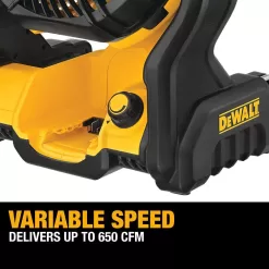 DEWALT DCE512B 20-Volt MAX Jobsite Fan