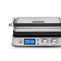 DeLonghi Livenza All-Day 130 sq. in. Stainless Steel Non-Stick Indoor Grill