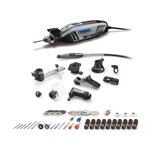 Dremel 76-Piece Variable Speed Corded 1.8-Amp Multipurpose Rotary Tool with Hard Case - Image 5