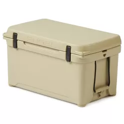 Engel 14.5 Gallon 70 Can 65 High Performance Seamless Roto Molded Cooler, Tan