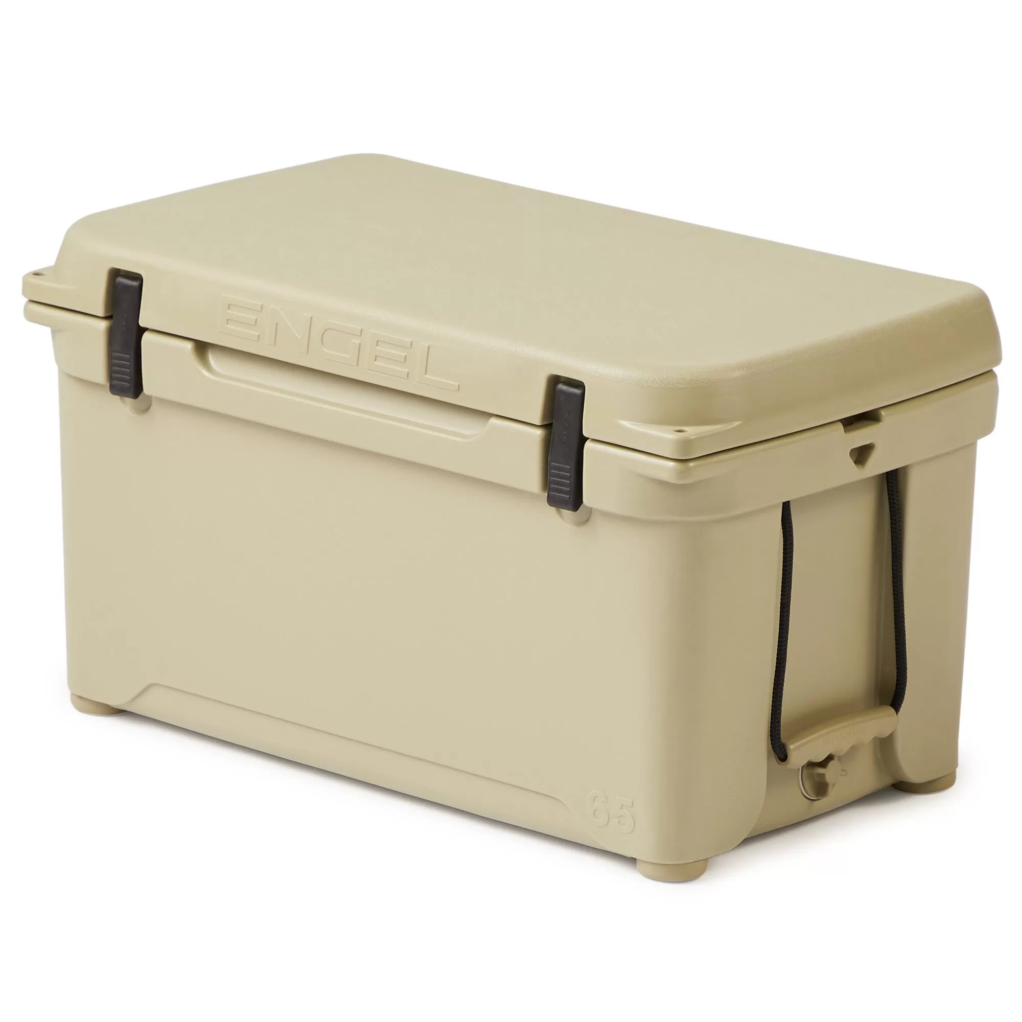 Engel 14.5 Gallon 70 Can 65 High Performance Seamless Roto Molded Cooler, Tan
