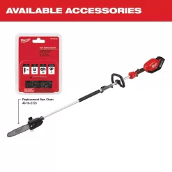 Milwaukee 1004123268 M18 FUEL QUIK-LOK 10 in. Pole Saw Attachment (Tool-Only)