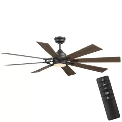 Home Decorators Collection 52106 Makenna 60 in. Changing Integrated Outdoor LED DC Motor and Remote