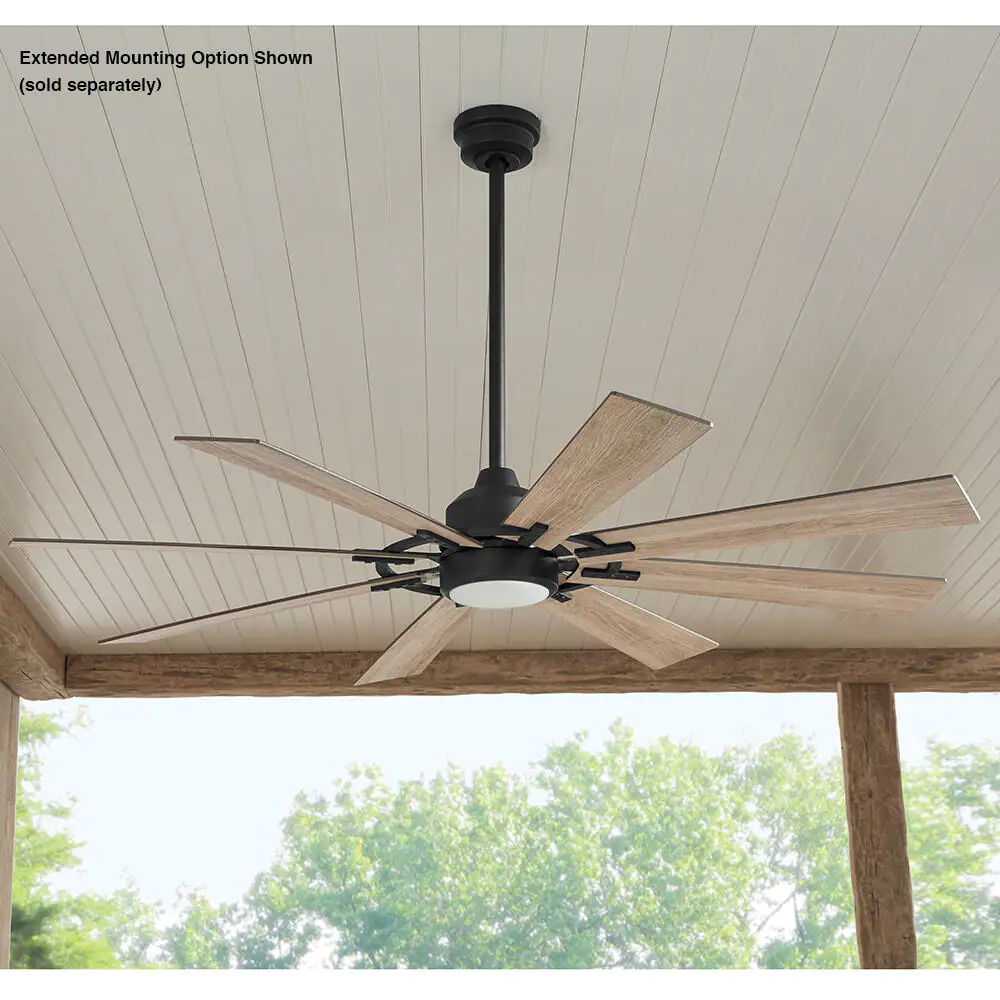 Home Decorators Collection 52106 Makenna 60 in. Changing Integrated Outdoor LED DC Motor and Remote