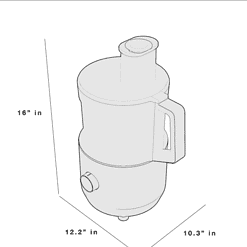 GE 12-Cup Stainless Steel Food Processor with 3 Variable Speeds
