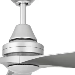 Home Decorators Collection 52-inch Integrated LED Indoor/Outdoor Brushed Nickel Ceiling Fan