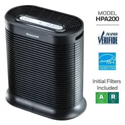 Honeywell HEPA Air Purifier, Large Room (310 sq. ft.) Black