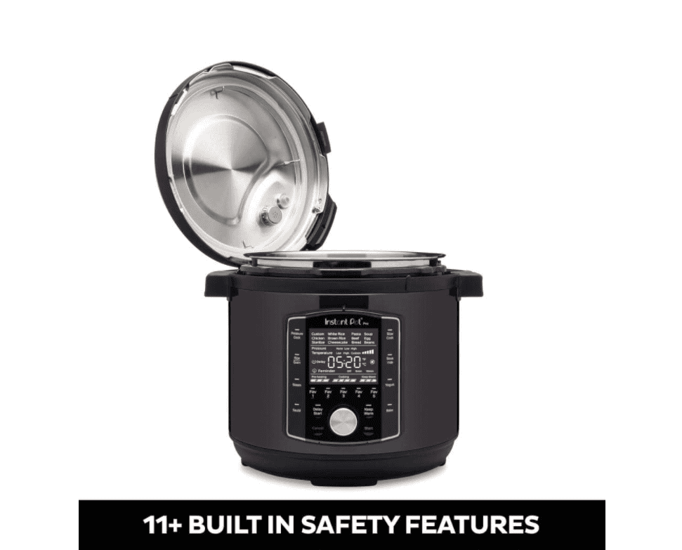 Instant Pot 8 qt. Black Pro Crisp Air Fryer