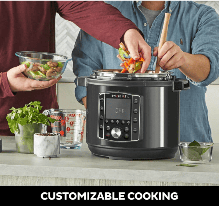 Instant Pot 8 qt. Black Pro Crisp Air Fryer