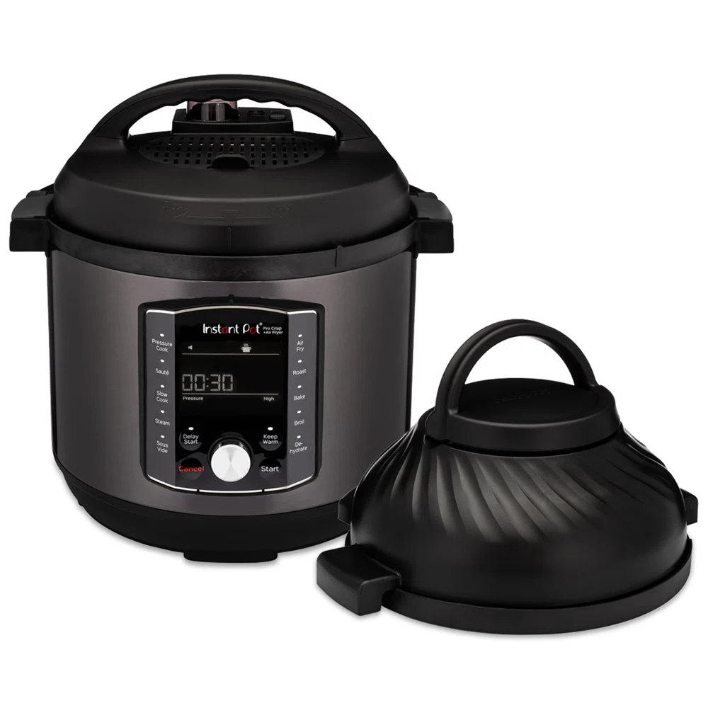 Instant Pot 8 qt. Black Pro Crisp Air Fryer