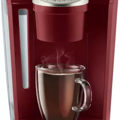 Keurig K-Select Coffee Maker, Single Serve K-Cup Pod Coffee Brewer, With Strength Control and Hot Water On Demand, Vintage Red