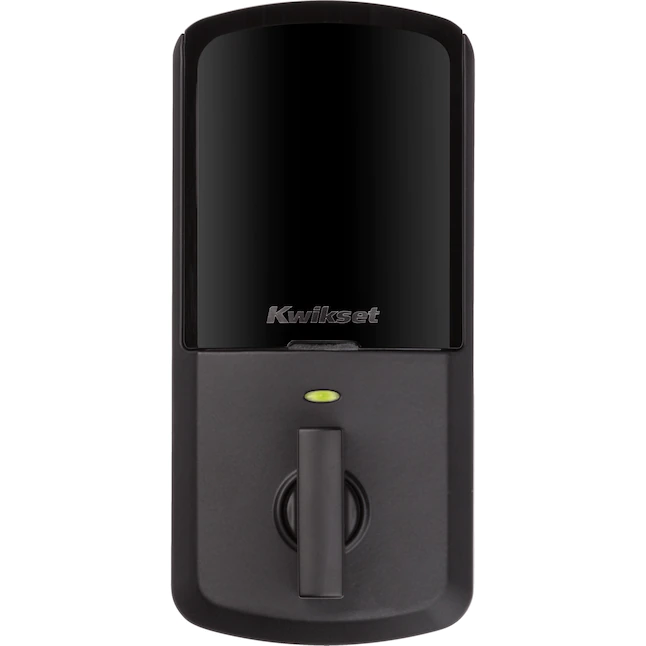 Kwikset Halo Matte Black Wi-fi Compatibility Single Cylinder Smartkey Electronic Deadbolt Lighted Keypad Touchscreen - Image 6