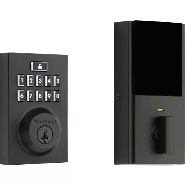 Kwikset SmartCode 913 Venetian Bronze Single Cylinder Electronic Deadbolt Lighted Keypad - Image 2