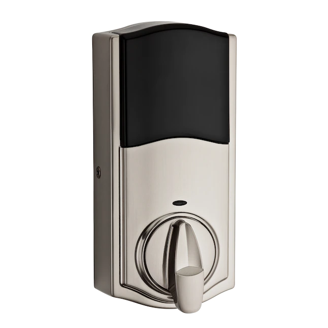 Kwikset SmartCode 913 Satin Nickel Single Cylinder Electronic Deadbolt Lighted Keypad - Image 5