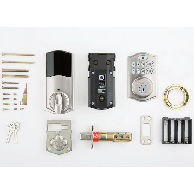 Kwikset SmartCode 913 Satin Nickel Single Cylinder Electronic Deadbolt Lighted Keypad - Image 8