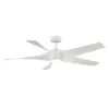 Home Decorators Collection 34612 Sky Parlor 56 in. LED Indoor White Ceiling Fan with Light