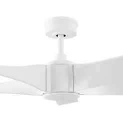 Home Decorators Collection 34612 Sky Parlor 56 in. LED Indoor White Ceiling Fan with Light