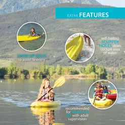 Lifetime Wave 6' Youth Kayak (Yellow)
