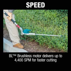 Makita XNU01Z 18-Volt LXT Lithium-Ion Brushless 20 in. Articulating Pole Hedge Trimmer (Tool-Only)