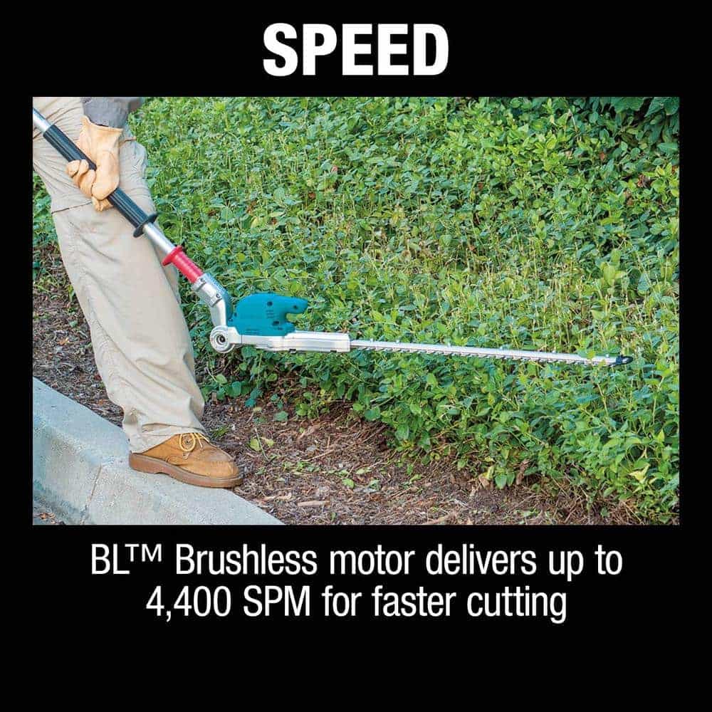 Makita XNU01Z 18-Volt LXT Lithium-Ion Brushless 20 in. Articulating Pole Hedge Trimmer (Tool-Only)
