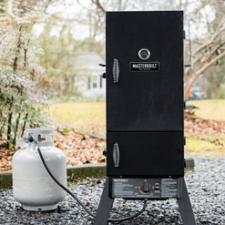 Masterbuilt Dual Fuel Smoker in Black