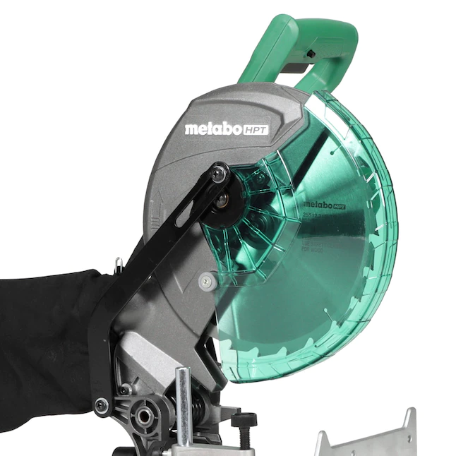 Metabo HPT Miter Saw C10FCGSM 10-in Single Bevel Compound Corded Miter Saw - Image 5