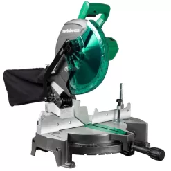 Metabo HPT Miter Saw C10FCGSM 10-in Single Bevel Compound Corded Miter Saw