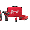 Milwaukee 2401-22-2460-20 M12 12-Volt Lithium-Ion Cordless 1/4 in. Hex Screwdriver Kit with M12 Lithium-Ion Cordless Rotary Tool (Tool Only)