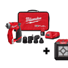 Milwaukee 2505-22-2364-20 M12 FUEL 12V Lithium-Ion Brushless Cordless 4-in-1 Installation 3/8 in. Drill Driver Kit W/ M12 Flood Light