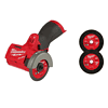 Milwaukee 2522-20-49-94-3000-49-94-3000 M12 FUEL 12-Volt 3 in. Lithium-Ion Brushless Cordless Cut Off Saw (Tool-Only) with 3 in. Metal Cut Off Wheels (6-Pack)