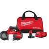 Milwaukee Band Saw 2529-21XC M12 FUEL 12V Lithium-Ion Cordless Compact XC Kit with One 4.0 Ah Battery, Charger and Bag